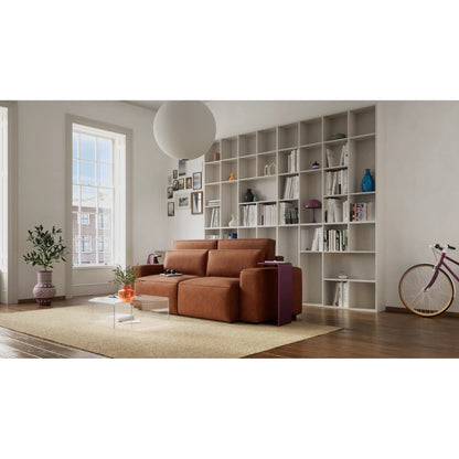 3-Seater Sofa Bed JORDAAN - Brick