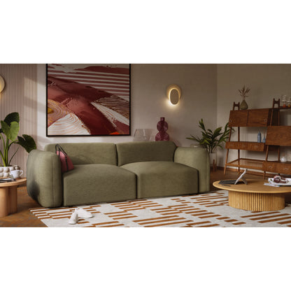 3-Seater Sofa Bed NORREBRO - Green