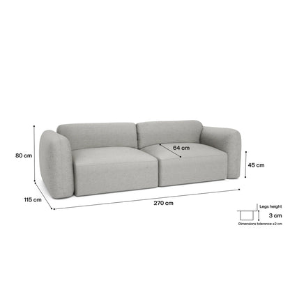 3-Seater Sofa Bed NORREBRO