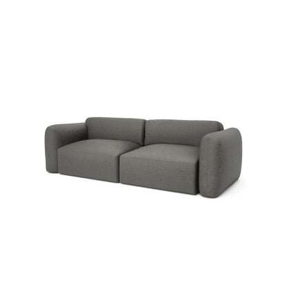 3-Seater Sofa Bed NORREBRO - Grey