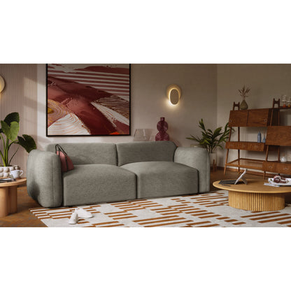 3-Seater Sofa Bed NORREBRO - Grey