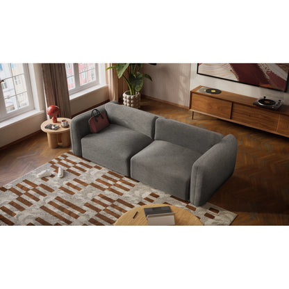 3-Seater Sofa Bed NORREBRO - Grey