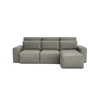 Universal Corner Sofa Bed JORDAAN - Ash
