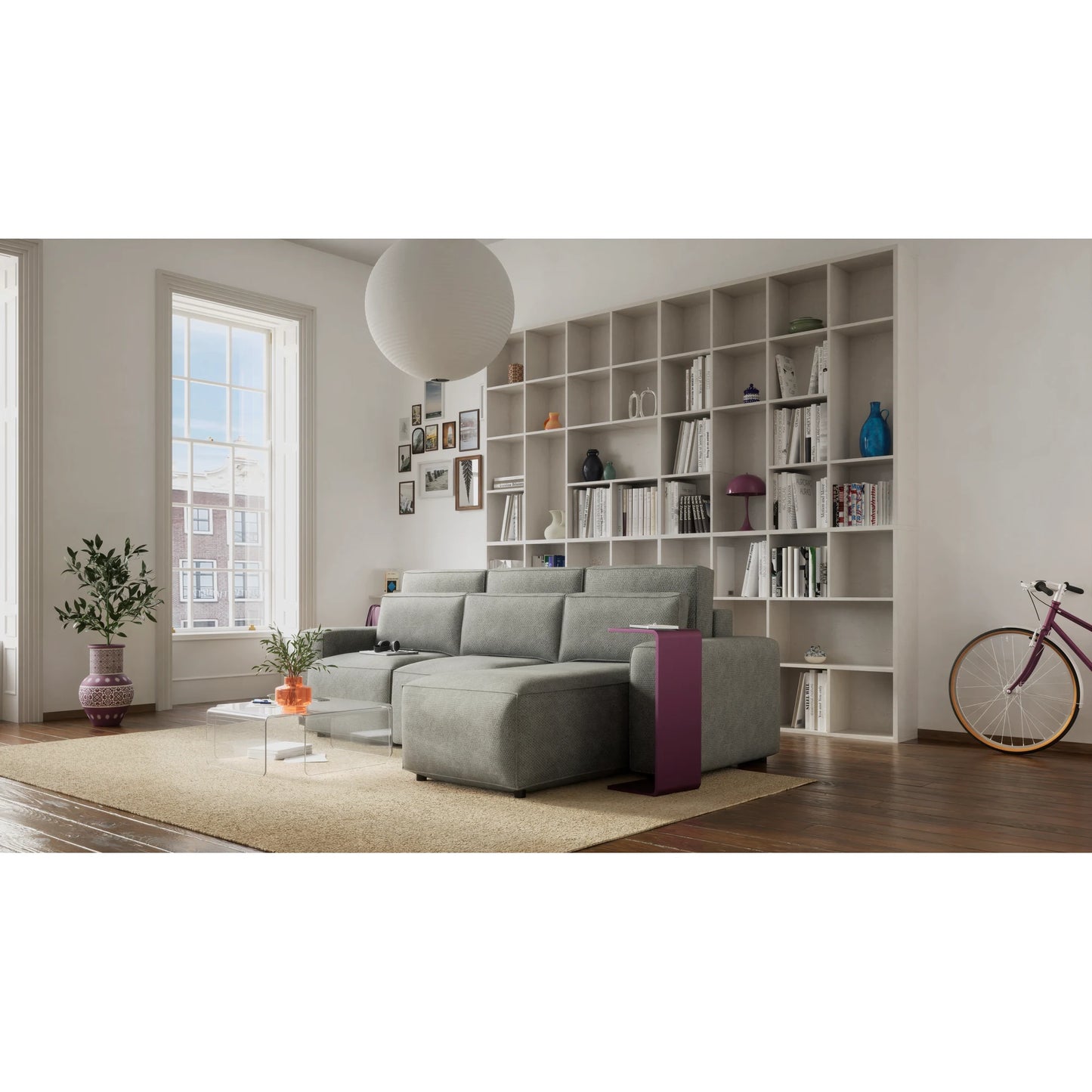 Universal Corner Sofa Bed JORDAAN