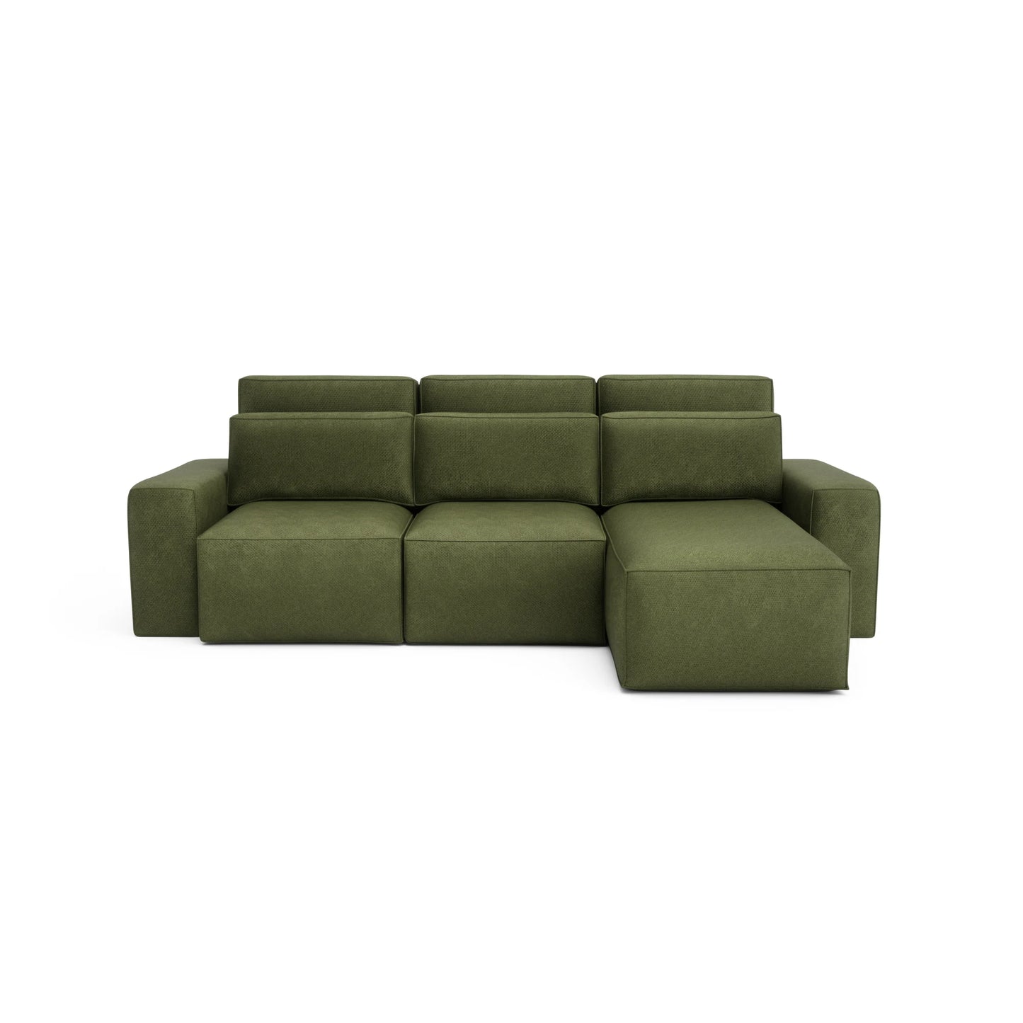 Universal Corner Sofa Bed JORDAAN - Khaki