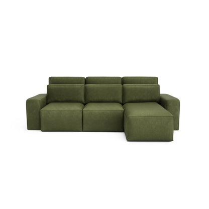 Universal Corner Sofa Bed JORDAAN - Khaki