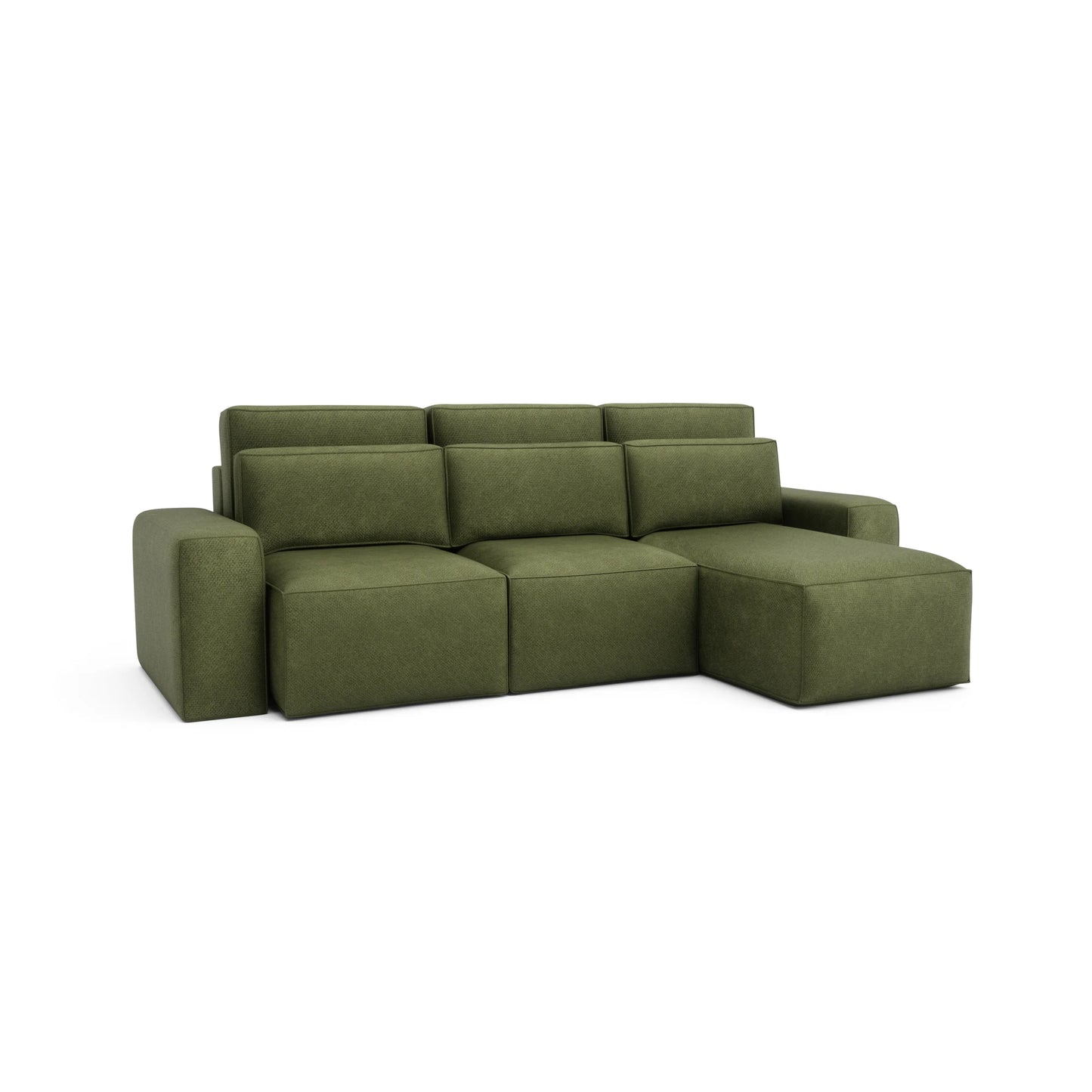 Universal Corner Sofa Bed JORDAAN - Khaki