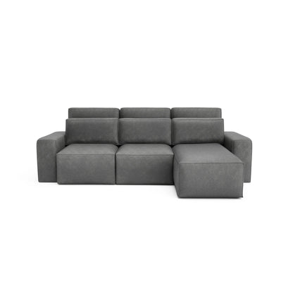 Universal Corner Sofa Bed JORDAAN - Grey