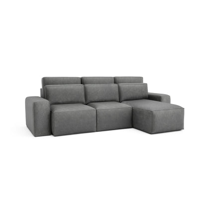 Universal Corner Sofa Bed JORDAAN - Grey