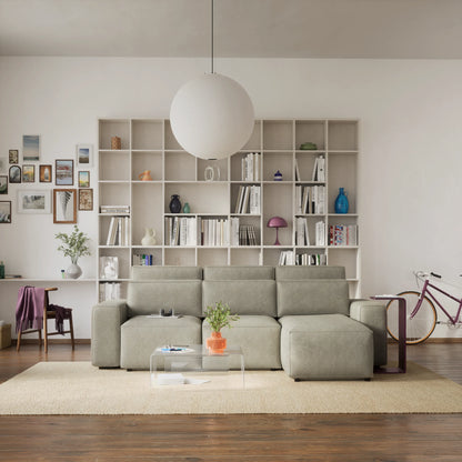 Universal Corner Sofa Bed JORDAAN - Cream