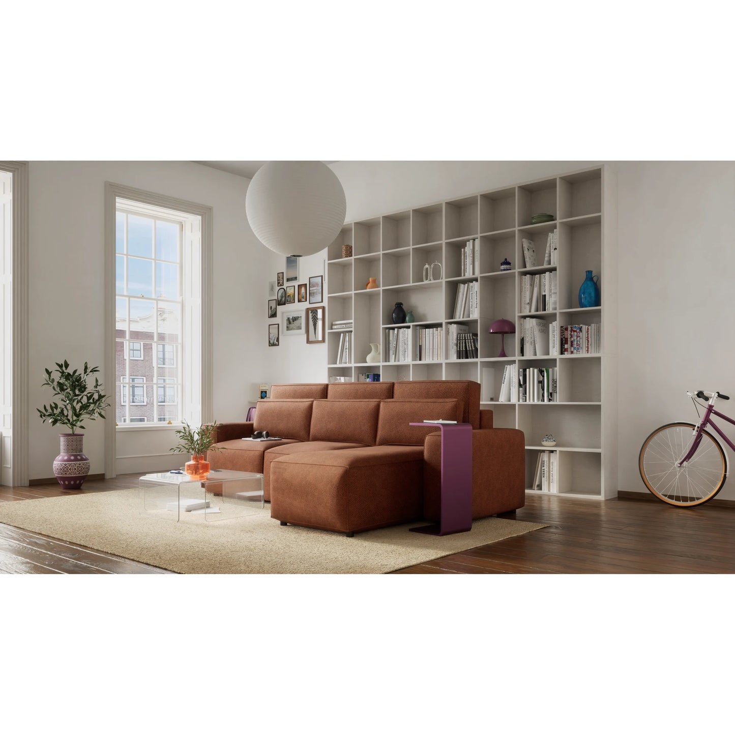 Universal Corner Sofa Bed JORDAAN