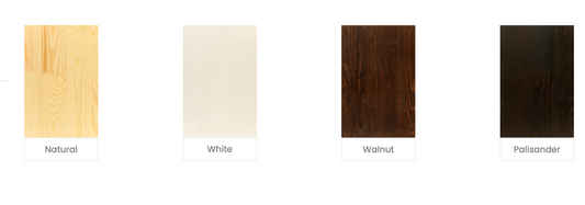 CANOPY Palisander Beechwood Bed