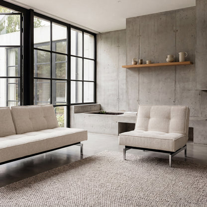 SPLITBACK Chair Chrome by Innovation Living, interior