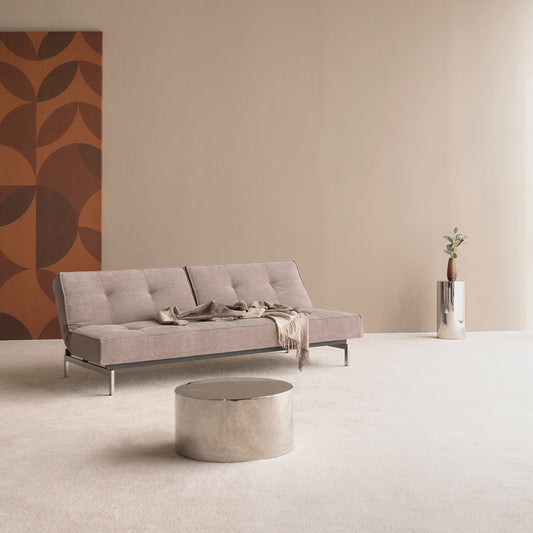 SPLITBACK Sofa Bed Chrome by Innovation Living, interior