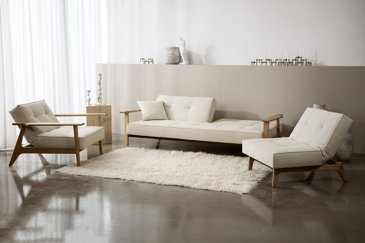 SPLITBACK Sofa Bed Frej 115x210CM