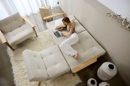 SPLITBACK Sofa Bed Frej 115x210CM