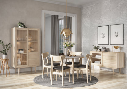 CASØ 901 Sideboard with Glass Doors 194CM