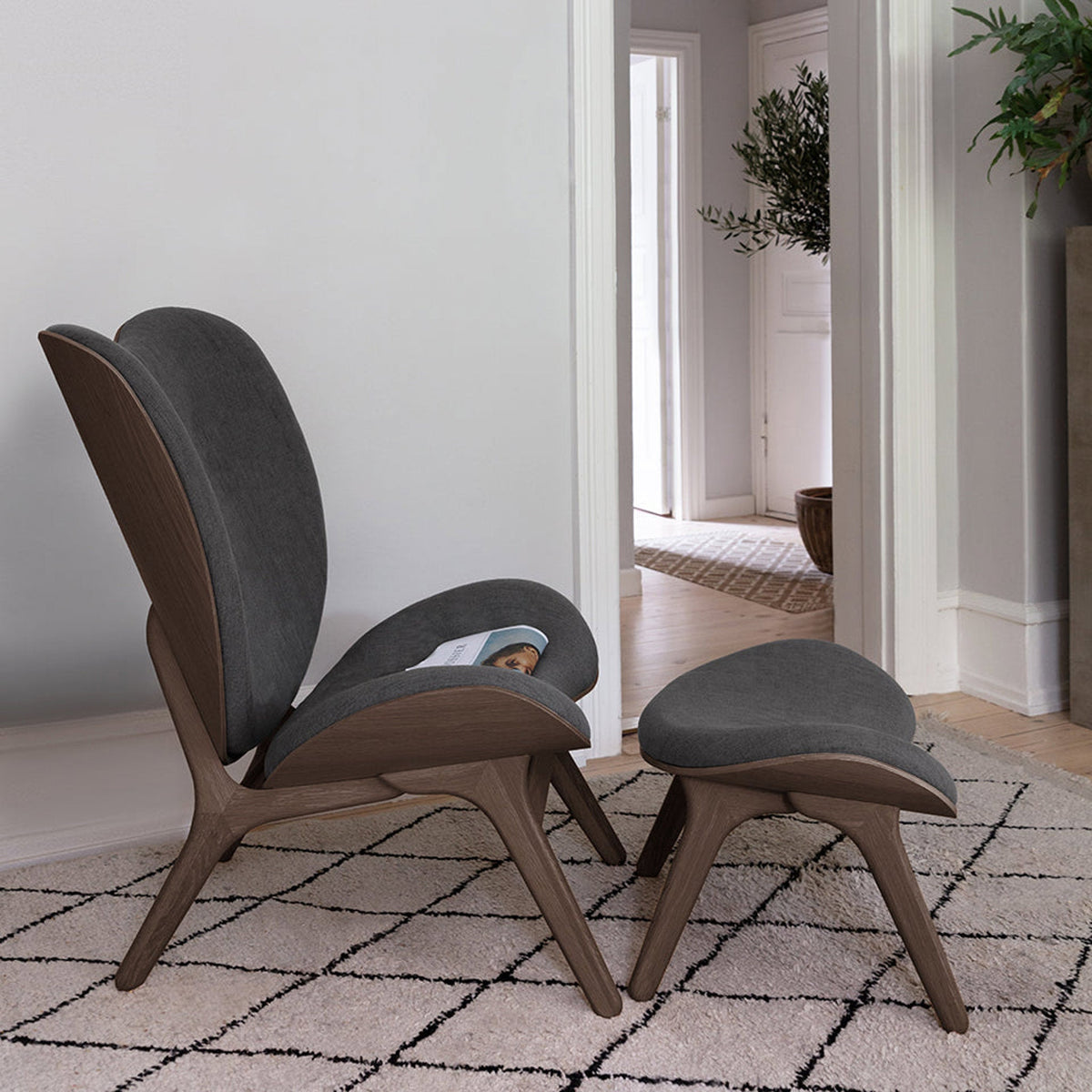 A CONVERSATION PIECE TALL Lounge Chair