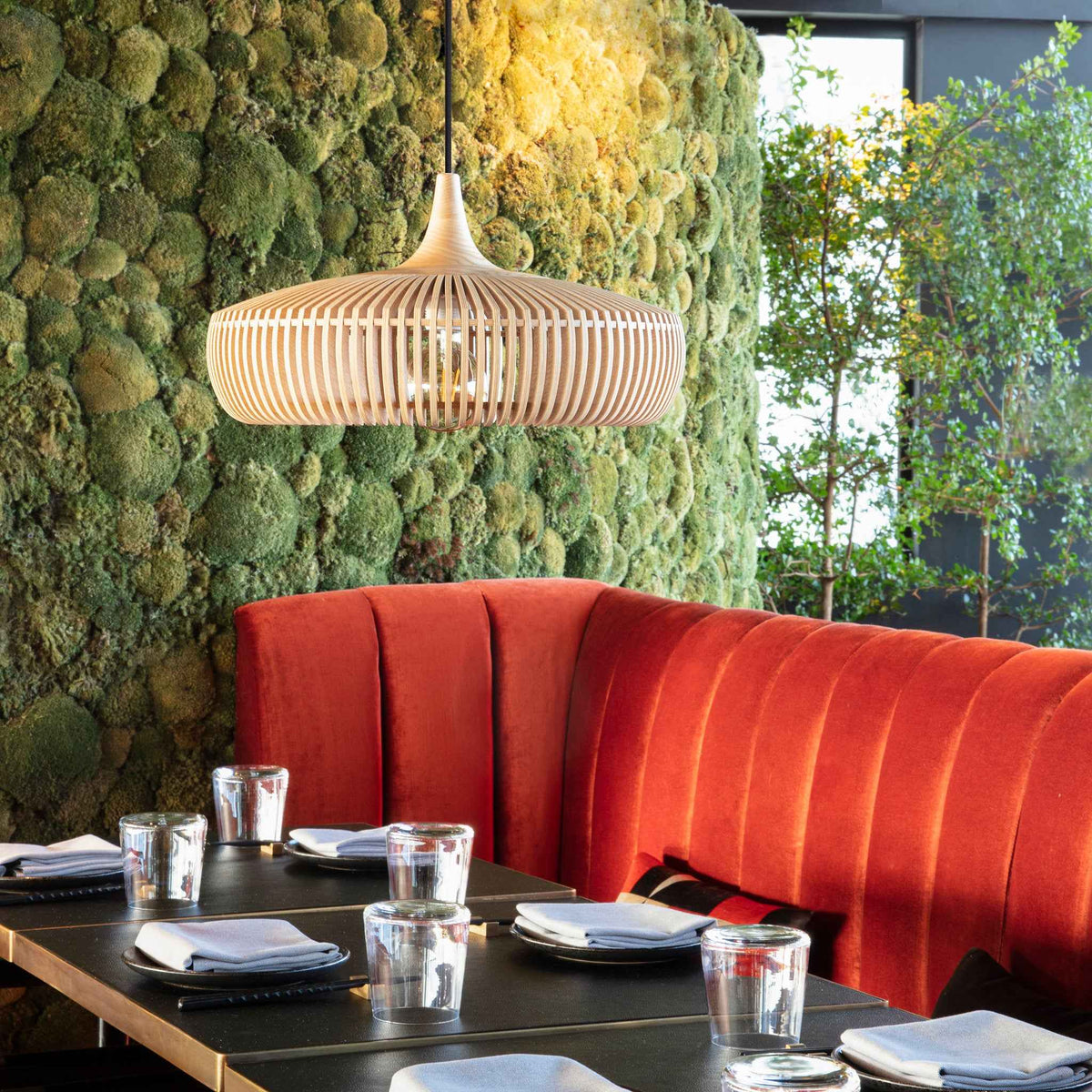 CLAVA DINE WOOD Pendant Lampshade