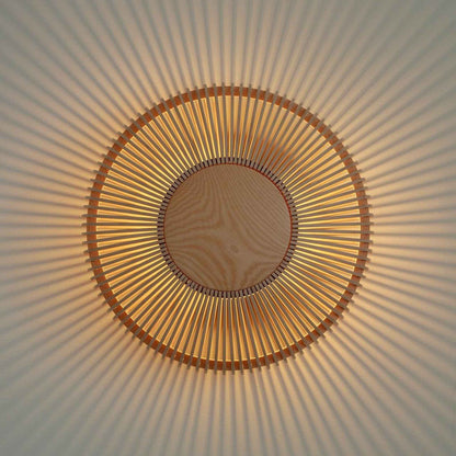 CLAVA UP WOOD Ceiling/Wall Lamp