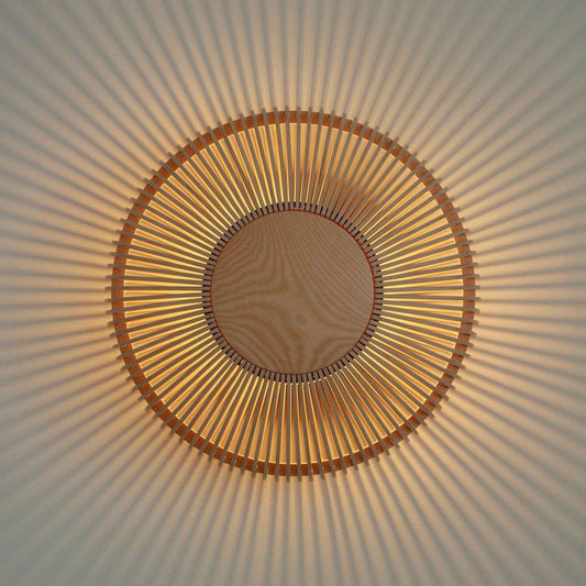 CLAVA UP WOOD Ceiling/Wall Lamp