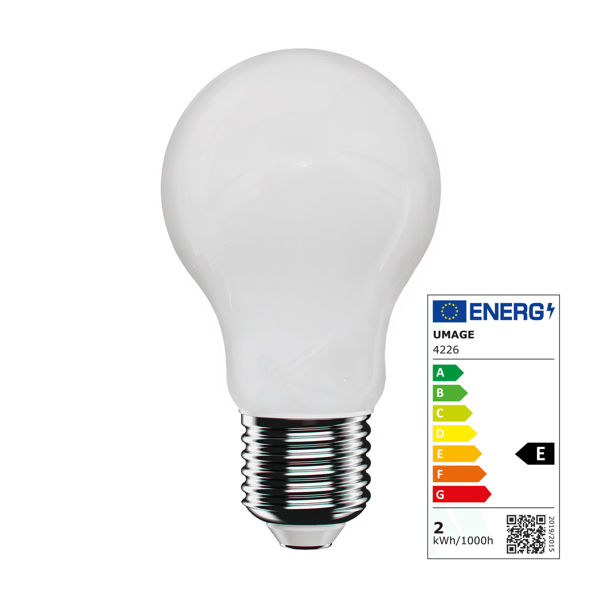 BASIC IDEA E27, 2W LED, 2700K, 250 LM Bulb