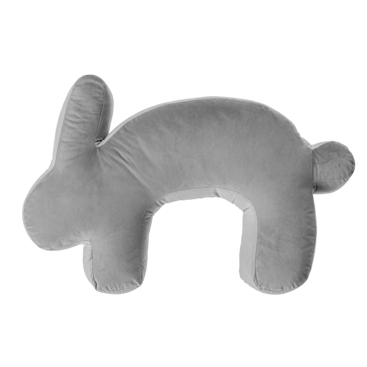VELVET BUNNY Nursing Pillow Grey