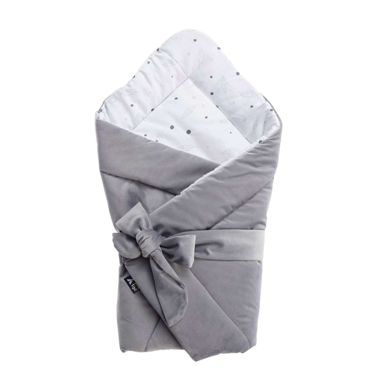 VELVET NEST Premium Swaddle Blanket Grey