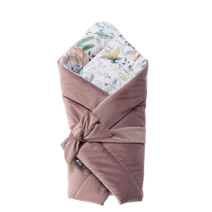 VELVET NEST Premium Swaddle Blanket Rose
