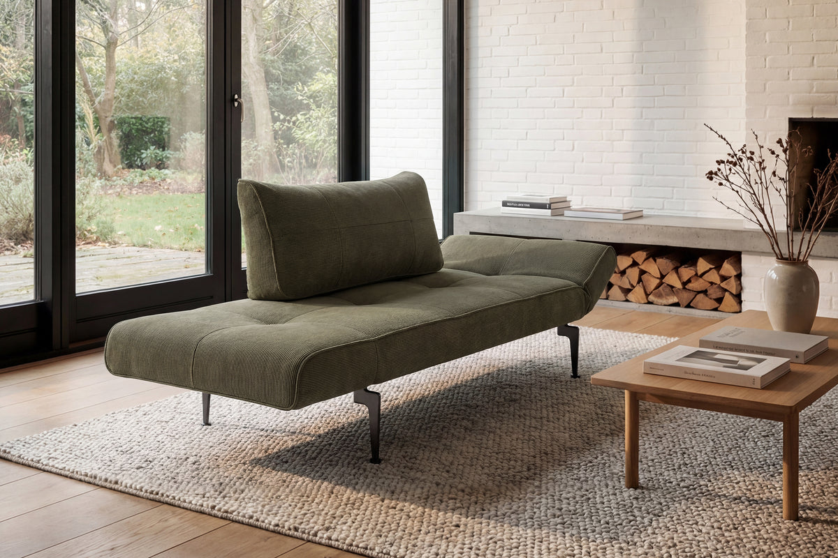 ZEAL Daybed Black Laser by Innovation Living, interior