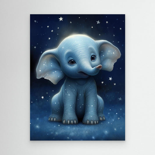 Cute Elephant by Bilge Paksoylu