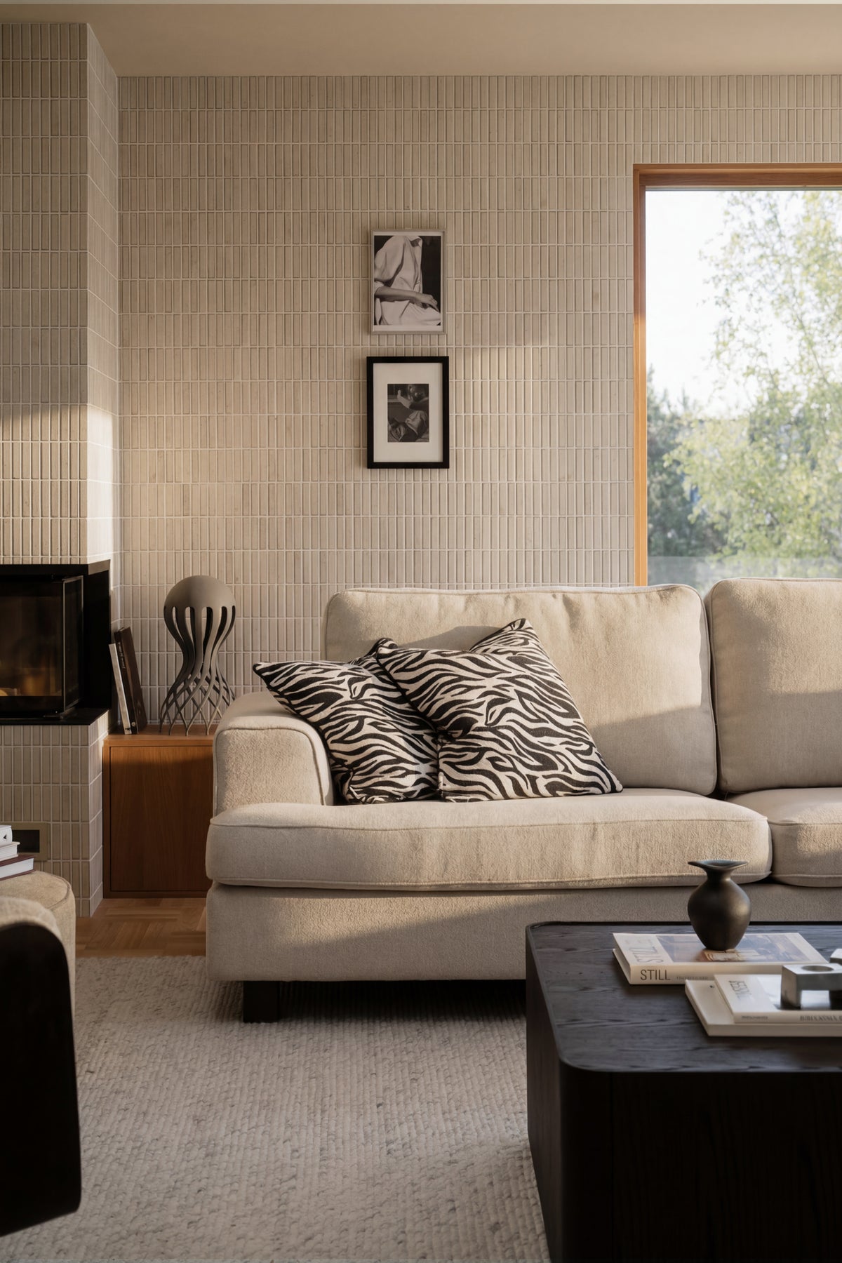 Aberdeen Footstool – room setting