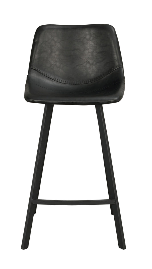 AUBURN Bar Chair, Set of 2 – Black