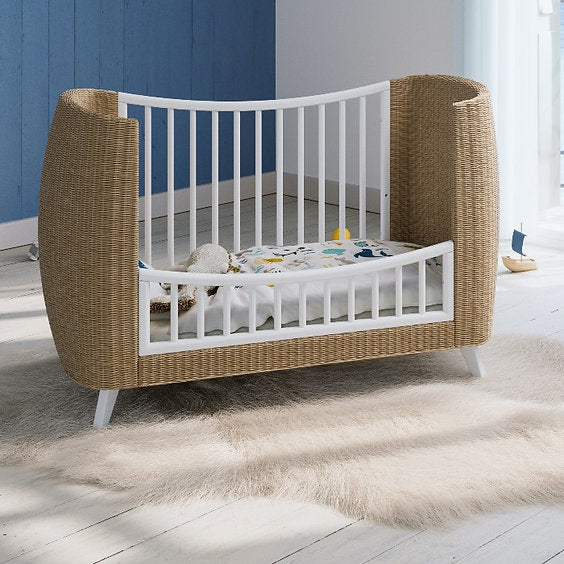 COQUILLAGE Evolutive Bed 60 × 120 cm - From Crib to Toddler Bed