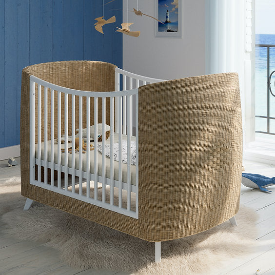 COQUILLAGE Evolutive Bed 60 × 120 cm - From Crib to Toddler Bed