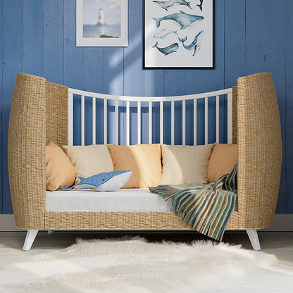 COQUILLAGE Evolutive Bed 60 × 120 cm - From Crib to Toddler Bed