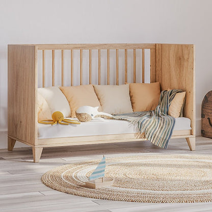 NAÏA BOIS Evolutive Bed 60 x 120 CM - From Crib to Toddler Bed