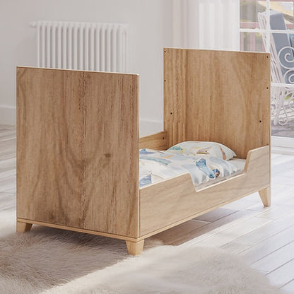 NAÏA BOIS Evolutive Bed 60 x 120 CM - From Crib to Toddler Bed