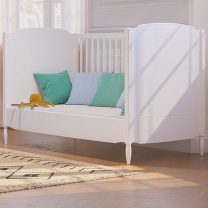 LAFAYETTE NEIGE Evolutive Bed 70X140 - From Crib to Junior Bed or Desk