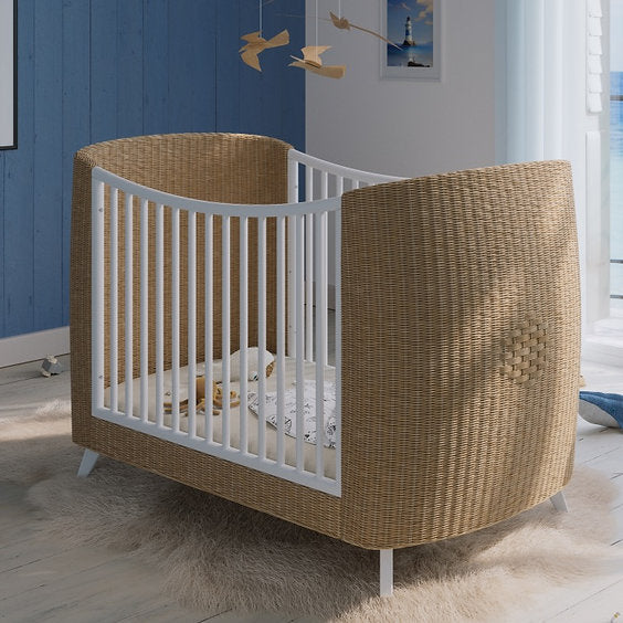 COQUILLAGE Evolutive Bed 70 x 140 - From Crib to Junior Bed