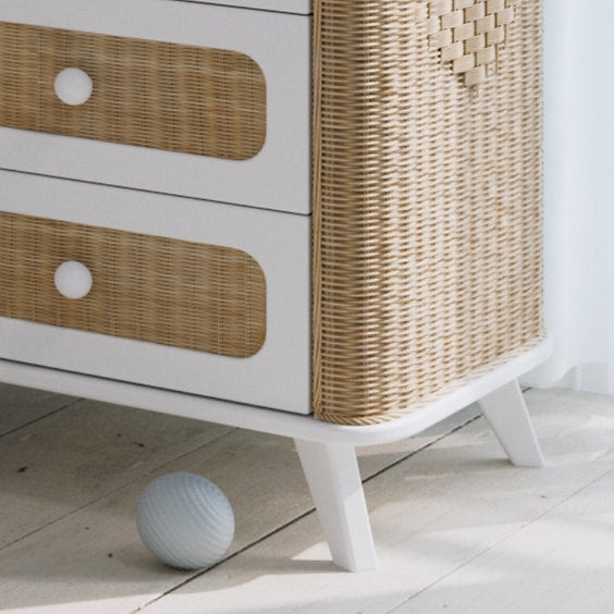 COQUILLAGE Chest of Drawers - Neige