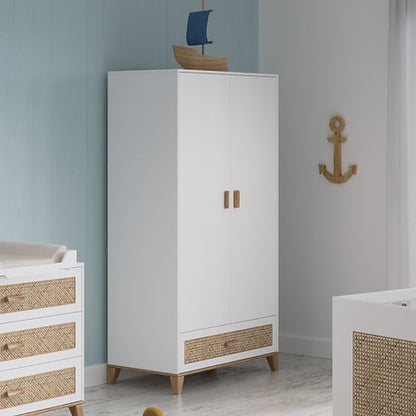 NAMI Neige Rattan Wardrobe