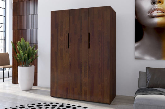 BERGMAN Pine 3 Door Wardrobe