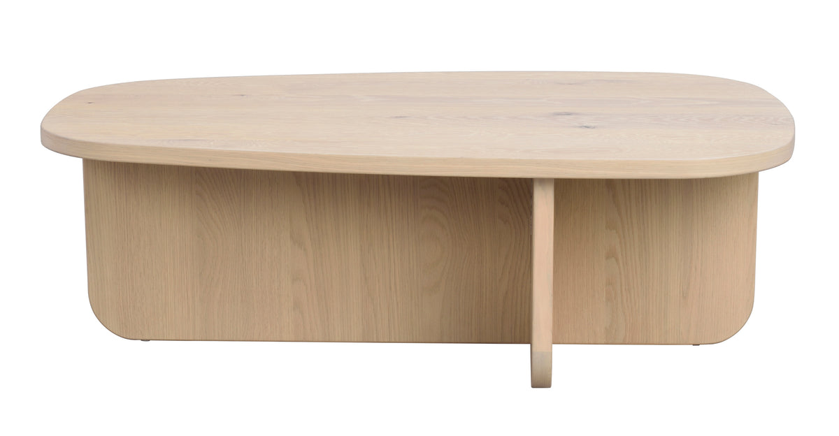 Billings Coffee Table 118 x 73 cm – Whitewash Oak