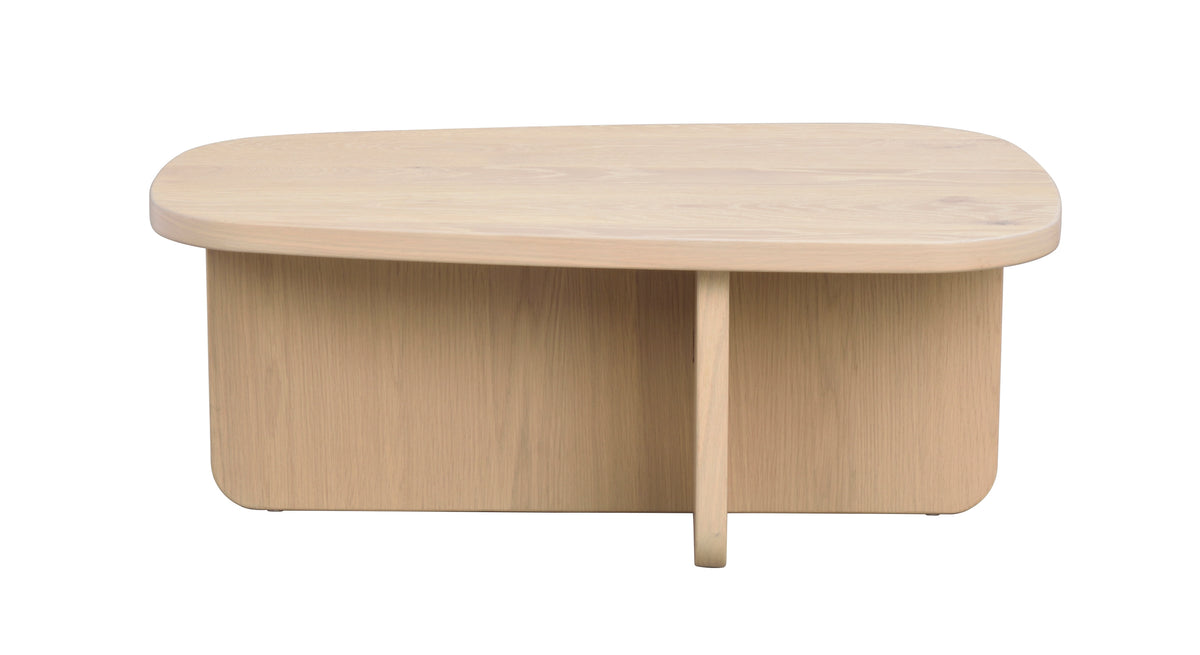 Billings Coffee Table 89 x 59 cm – Whitewash Oak