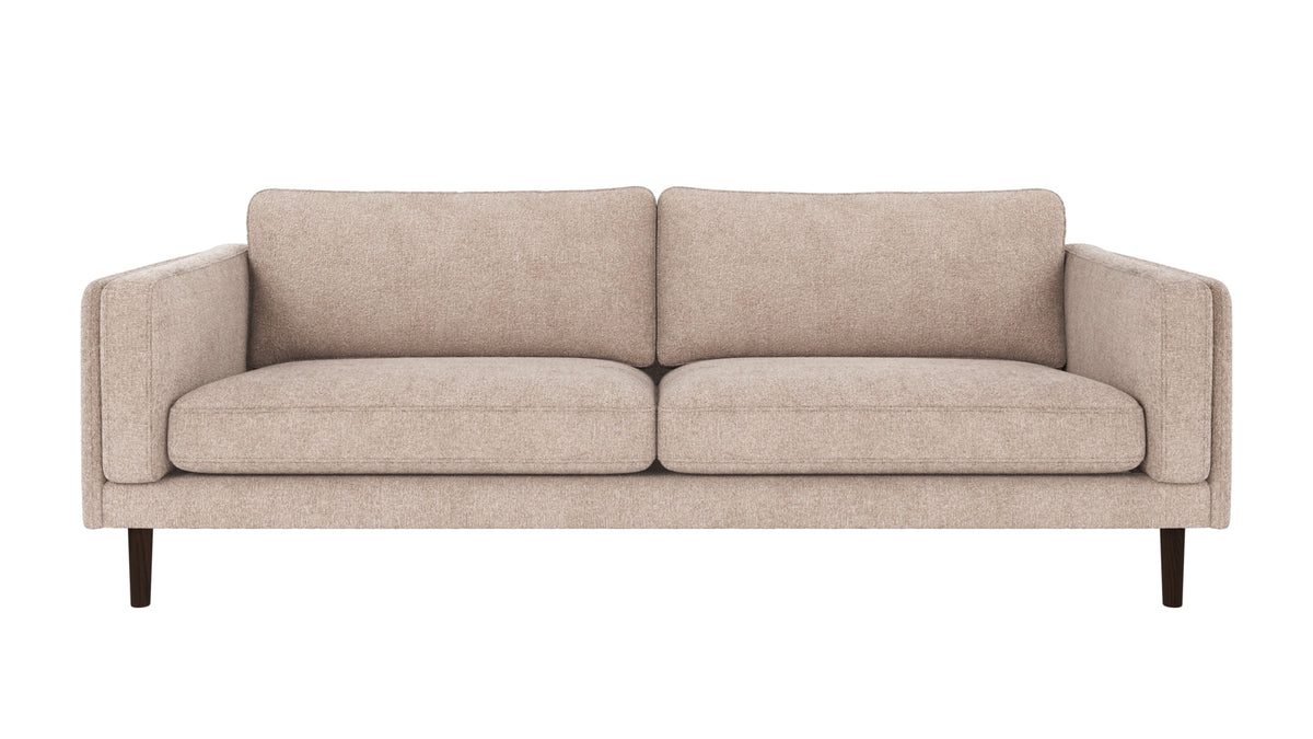 Braden 3-Seater Sofa – Brown Oak Legs