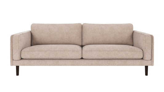 Braden 3-Seater Sofa – Brown Oak Legs