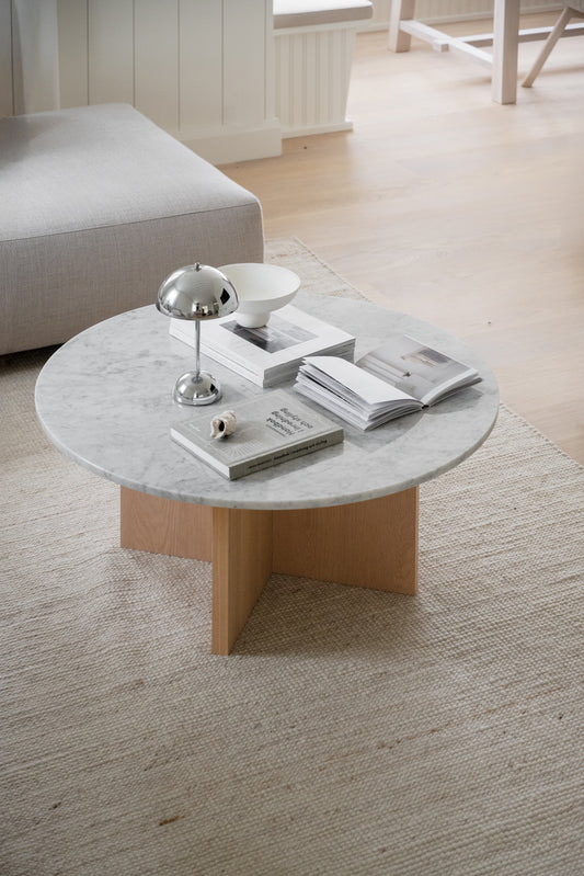 BROOKSVILLE Round Coffee Table Ø90 – room setting