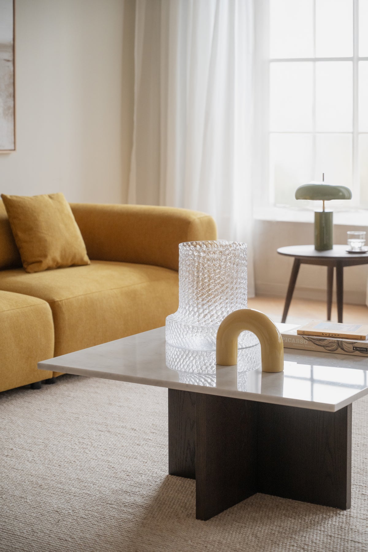 BROOKSVILLE Square Coffee Table 90 CM – room setting