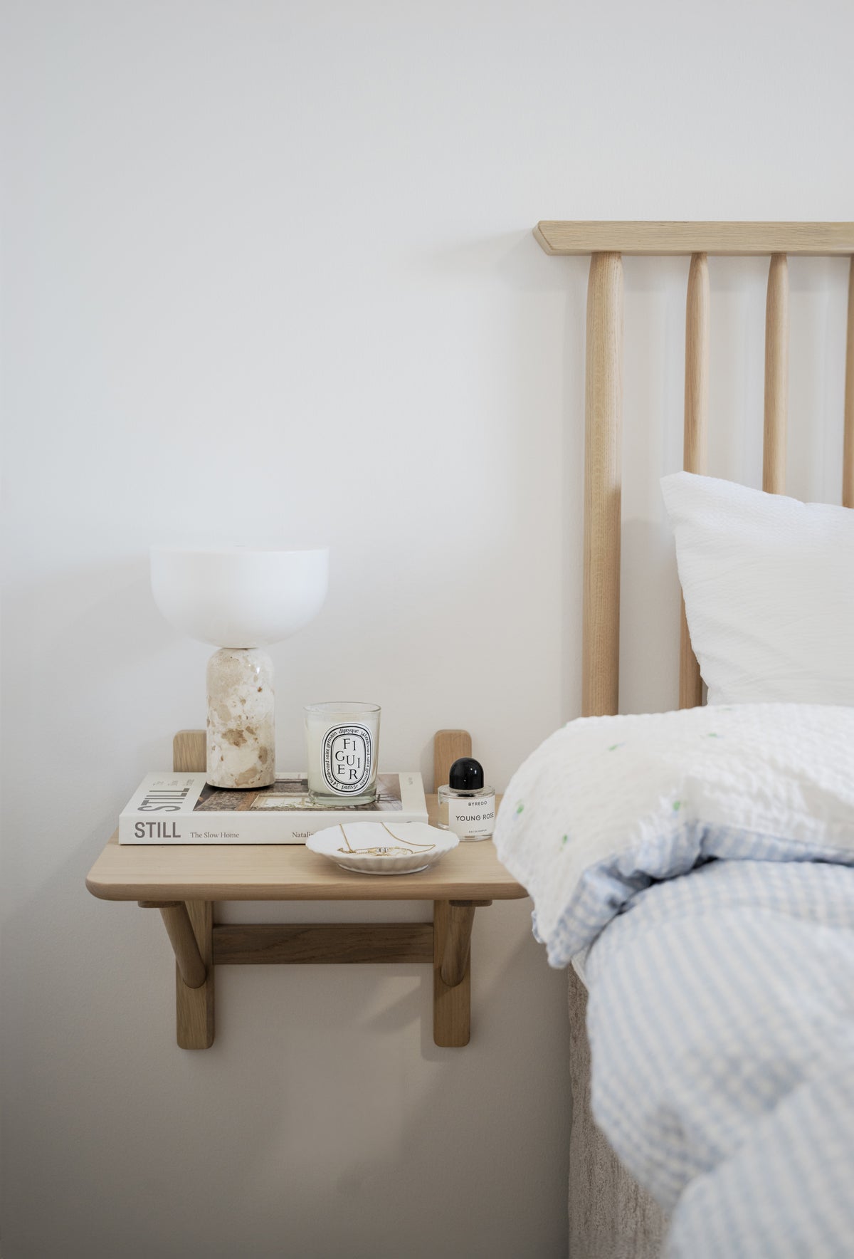 CAMROSE Bedside Table – room setting